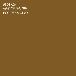 #805A24 - Potters Clay Color Image